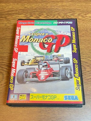 Super Monaco GP Sega Mega Drive MD Genesis Sega Japan NTSC-J Racing F1 Sport