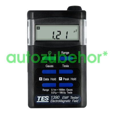 For TES1390 EMF Tester Gauss Electromagnetic Field Meter TES-1390 #T2