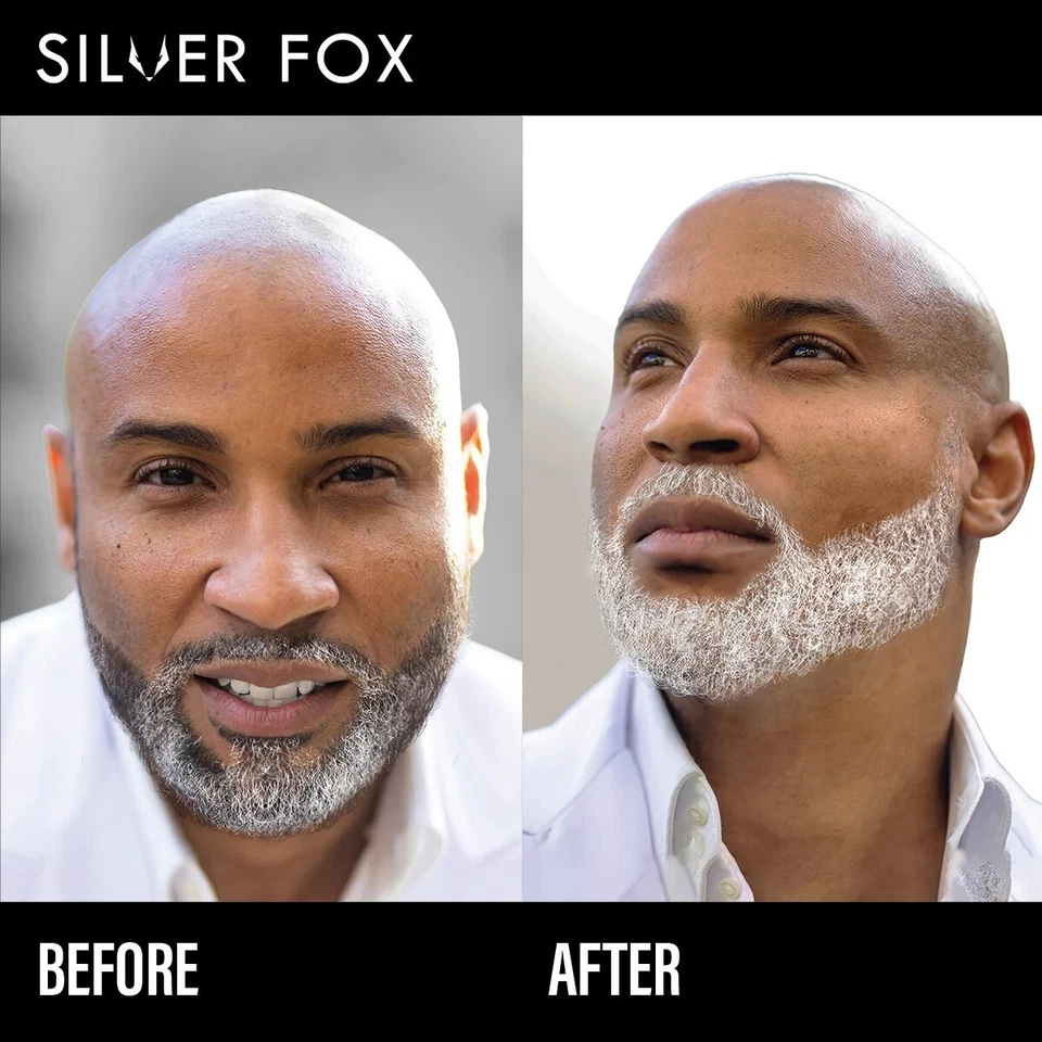 Cepillo Godefroy Silver Fox Arctic White color barba Foto 4 de 4