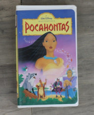 VINTAGE Walt Disney Pocahontas Clamshell VHS Tape Movie 1996