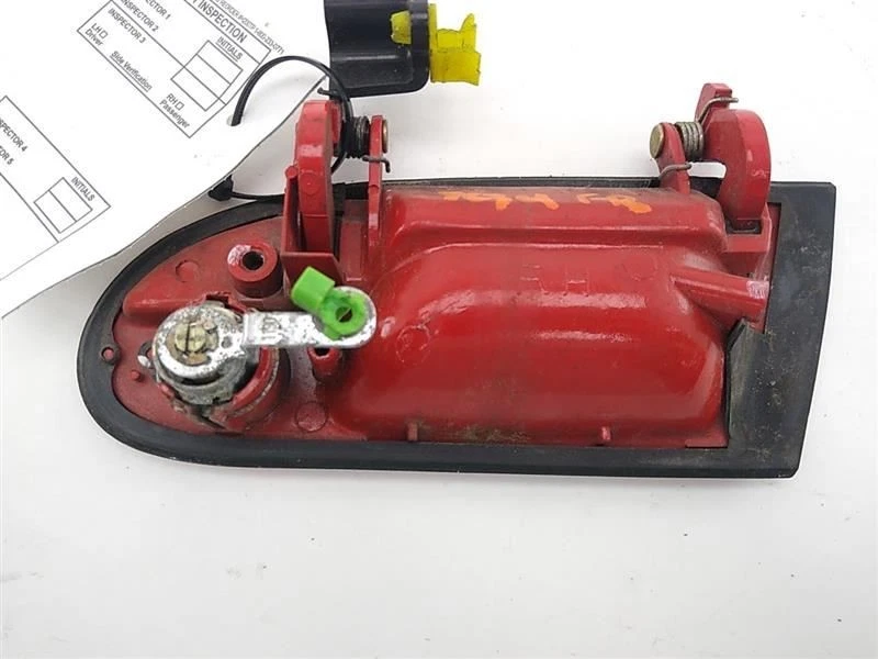 Красная внешняя правая ручка пассажирской двери 91-99 Mitsubishi 3000GT / Dodge Stealth - Изображение 3 из 4