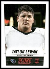 Taylor Lewan Rookie RC 2014 Score #425 Tennessee Titans