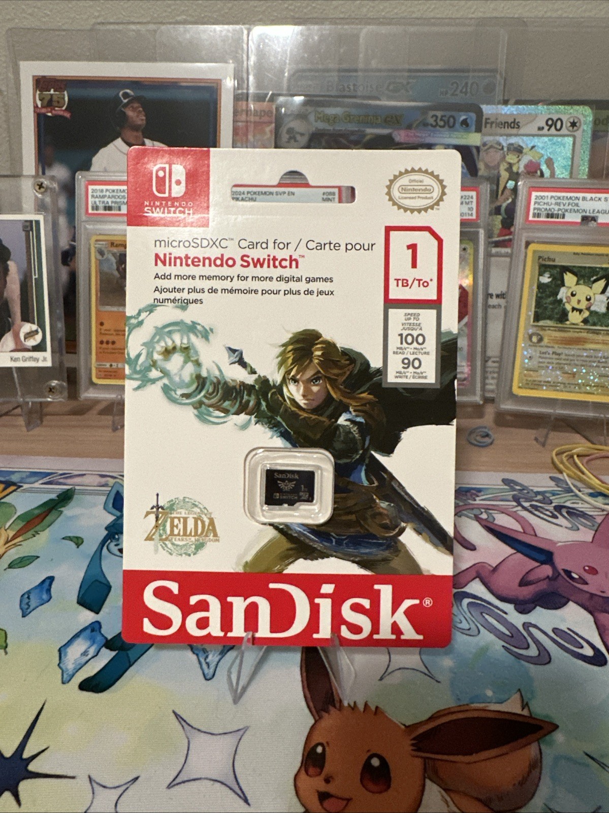 Nintendo Switch SanDisk 1TB Micro SD XC Card Link Edition Nuovo