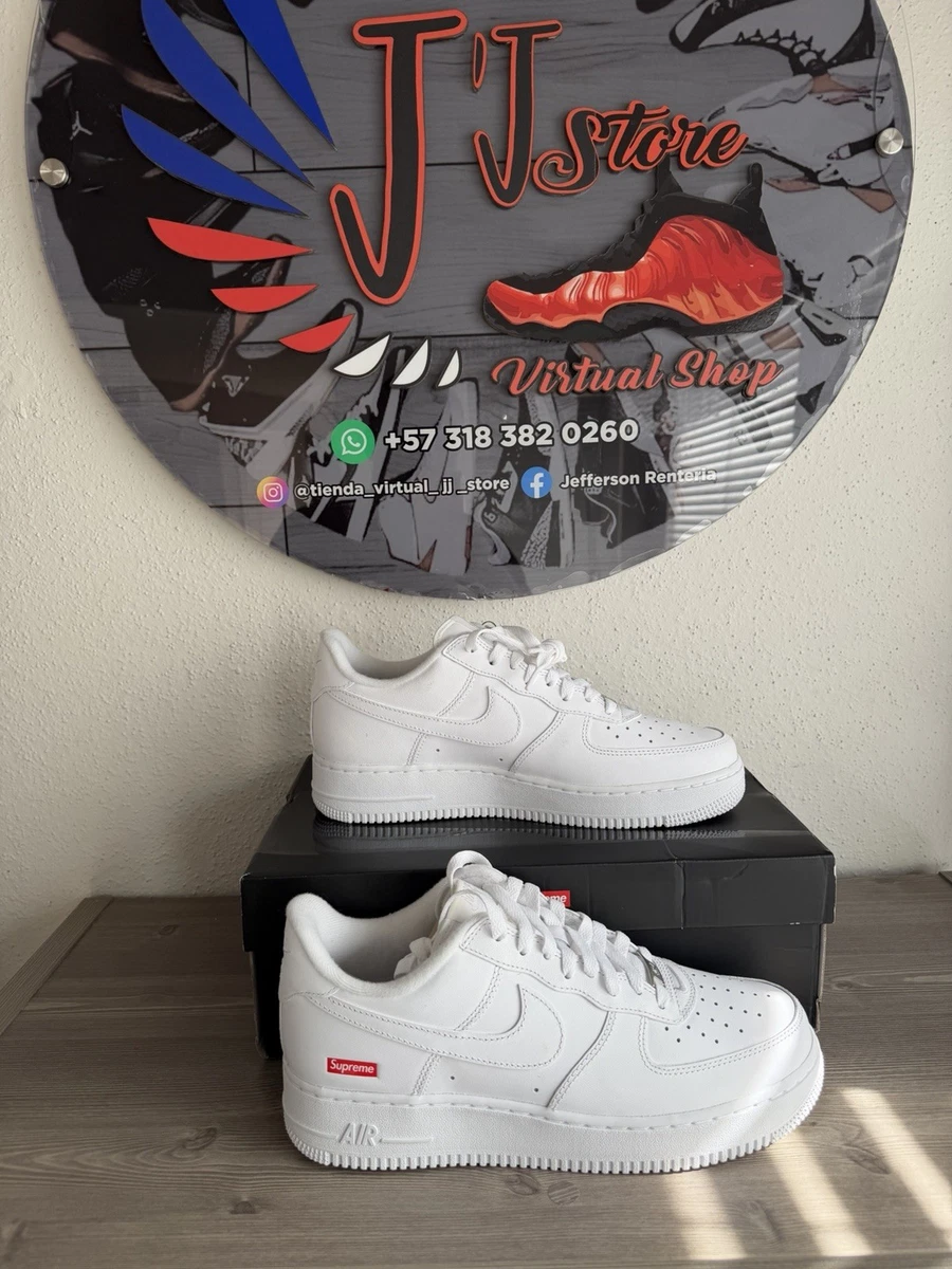 Las mejores ofertas en Nike Air Force 1 x Supreme Low Box Logo