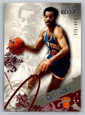 WALT FRAZIER /499 RED PARALLEL 2006-07 LUXURY BOX KNICKS #50