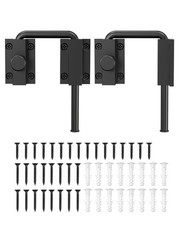 Sliding Door Loop Lock with Rotary Locking, Heavy Duty Aluminum Alloy Doors L...