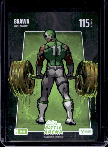 2026 Bo Jackson Battle Arena Brawn A.J. Brown Glow Battlefoil #BF-92
