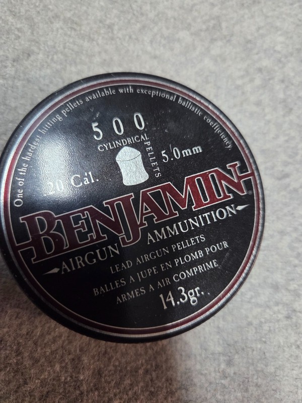 Benjamin 20cal pellets Jim Shockey