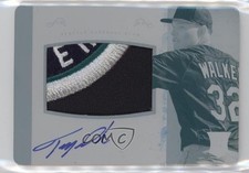 2014 Panini National Treasures Printing Plate Cyan 1/1 Taijuan Walker Auto 1v1