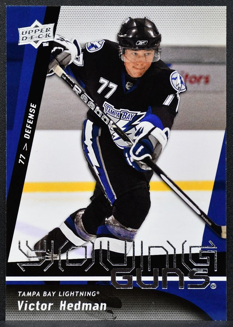 2009-10 Upper Deck Series 1 Young Guns Victor Hedman 202 RC 7879