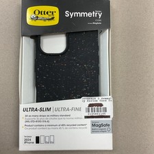 Otterbox - Symmetry - 2024 I Phone - MagSafe - Black w/ speckles