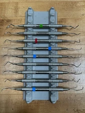 Lot of 9 Henry Schein Dental Picks - Double Ended