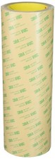 TapeCase "3M 467MP Clear Adhesive Transfer Tape, 12"" Width x 20yd Length 1 ...