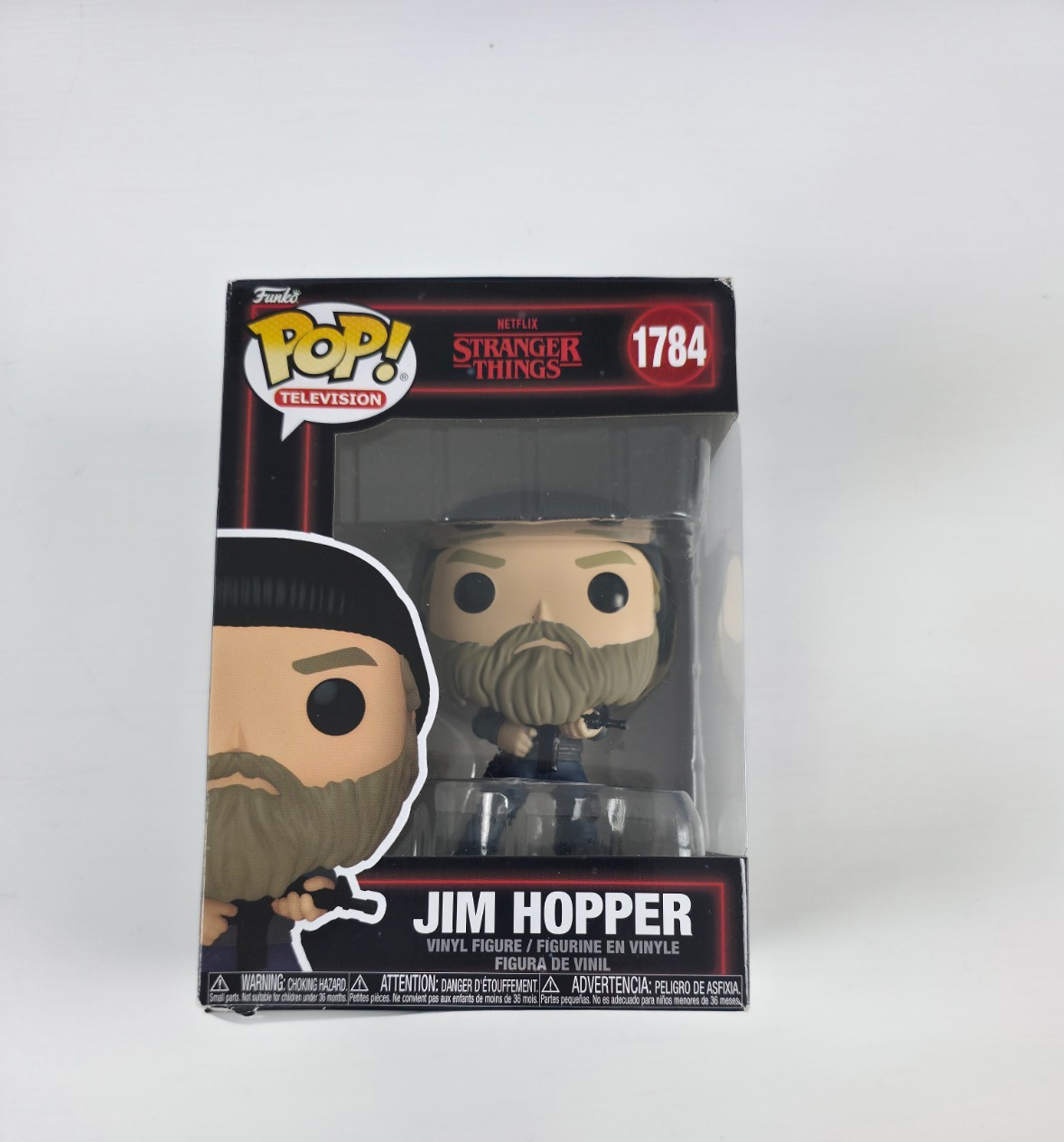 Funko Pop Stranger Things Jim Hopper #1784 Vinyl Figure Netflix TV