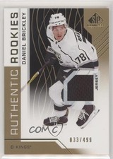 2018 SP Game Used Authentic Rookies Gold Jersey 33/499 Daniel Brickley #104 0a2