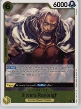 Silvers Rayleigh OP14-108 Rare The Azure Sea's Seven One Piece Foil