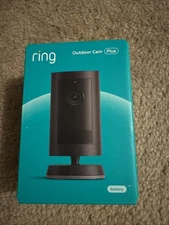 Ring Outdoor Cam Plus Battery 2K HD Smart Security Camera (Black) - New Sealed