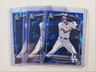 [3] LANDYN VIDOUREK 2025 BOWMAN CHROME DRAFT 1ST SAPPHIRE DODGERS Q1511