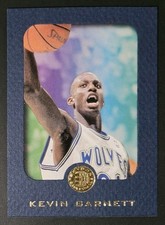 Kevin Garnett 1995-96 Skybox E-XL BLUE PARALLEL Rookie Card (no.49). rookie card picture