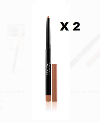 Revlon Colorstay Lip Liner 2er Pack - Natur Neu. Versiegelt. Ausziehbarer Spitzer.