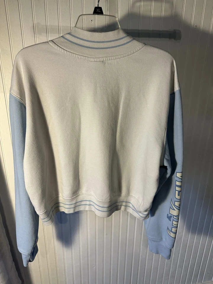 Pullover corto Inuyasha pastel media cremallera talla 2X Foto 2 de 3