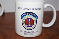 Protective Services Police National Security Agency USA 10th Anniversary Mug