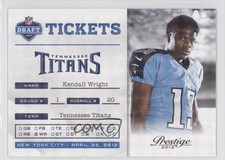 2012 Playoff Prestige NFL Draft Tickets Holokote 90/100 Kendall Wright #7 1b9
