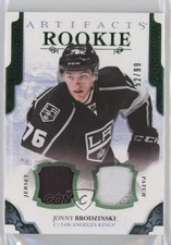2017 Upper Deck Artifacts Rookies Emerald Materials 52/99 Jonny Brodzinski 0j4n