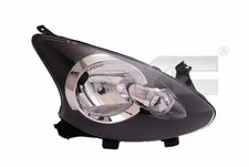 Scheinwerferleuchte links H4 20-0762-15-2 TYC für TOYOTA AYGO