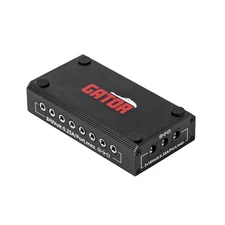 Cases Multi Output Pedal Board Power Supply; (8) 9v Outputs and (3) 18v Outpu...