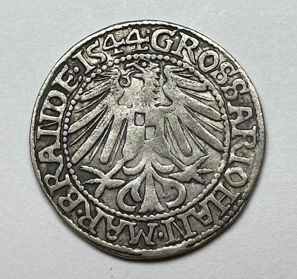 1544 Germany (Brandenburg-Kustrin) - AR Groschen, MB-2. - Image 2 of 2