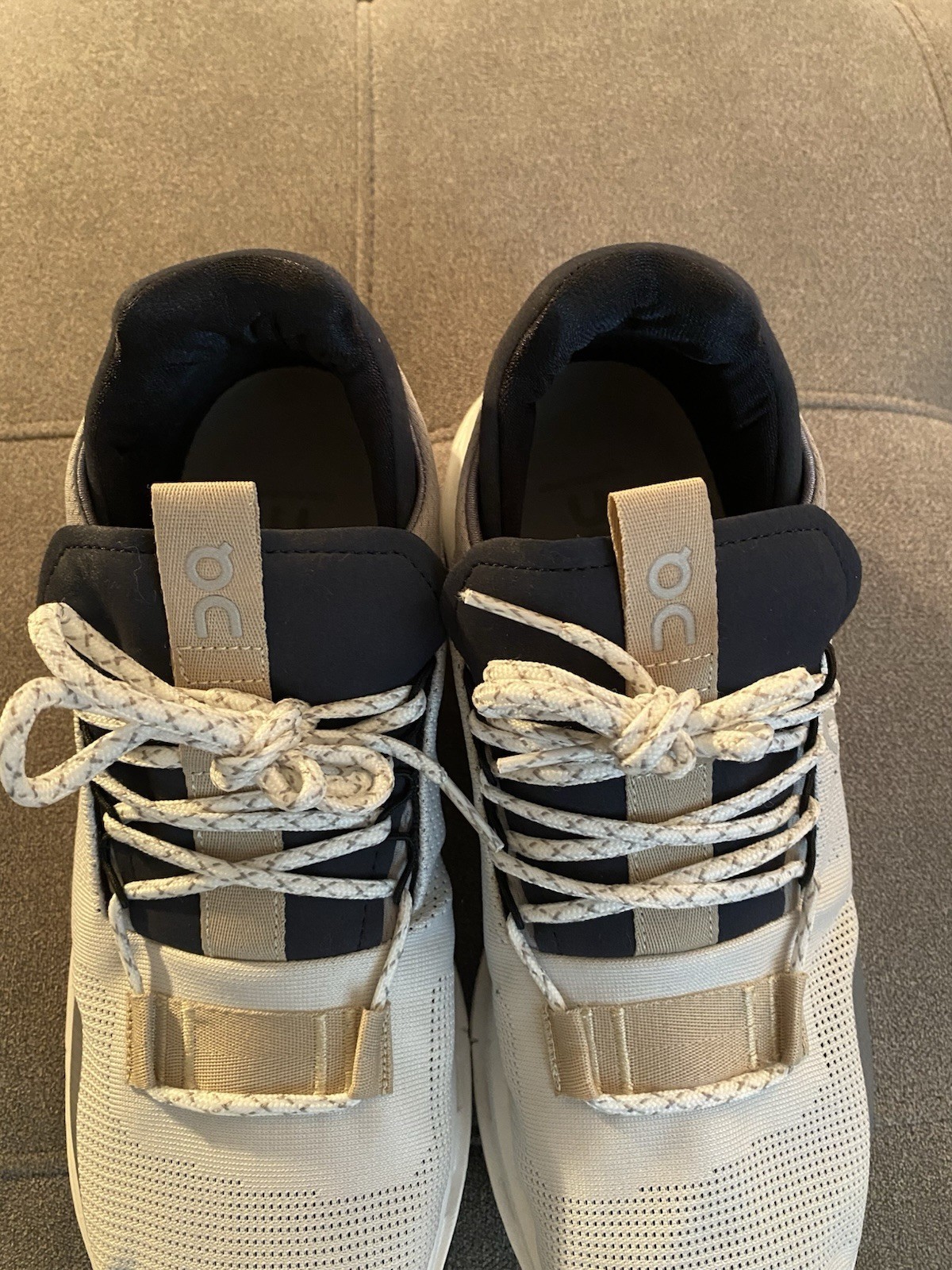 On Cloudnova White  Sand Umber Cloudtec Athletic … - image 2