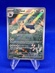 Stoutland 156/086 White Flare Illustration Rare