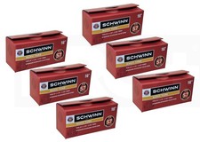 6 - GENUINE SCHWINN S7 BICYCLE TUBE 16 X 1-3/4 S7 33MM SCHRADER/VALVE