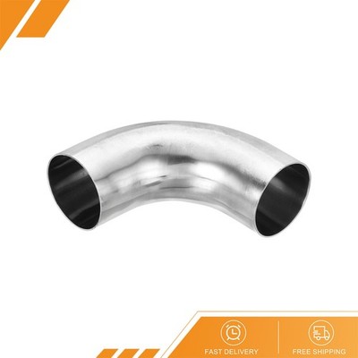 90 Degree Mandrel Bend Elbow 2'' OD Steel Exhaust Piping Connector 304 Stainless