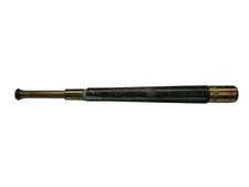 Antique Vintage Brass Leather Spyglass Maritime Telescope W. Ottway Co Ltd