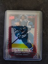2025-26 UD Series 2 Encore Red Tyler Toffoli 4/199