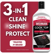 Weiman Cooktop Cleaner & Polish Cream 15 oz