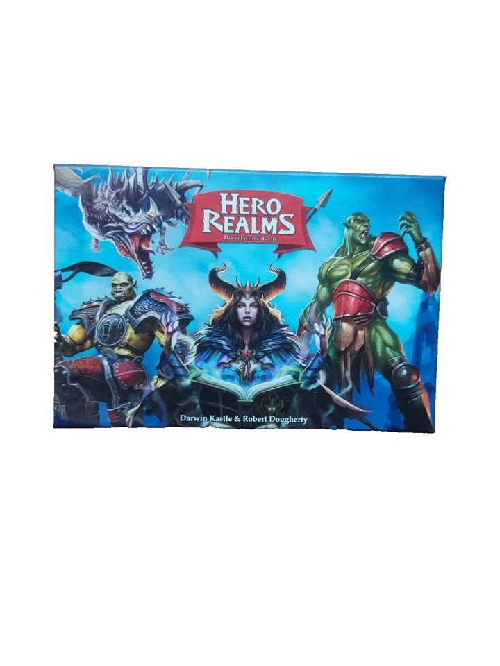 WHITE WIZARD GAMES Hero Realms Darwin Kastle & Robert Dougherty Deckbuilding game Deutsch Neu OVP*