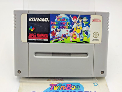 Nintendo Videospiel Super Nintendo Super NES Twin Bee Rainbow Bell Adventures
