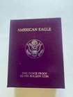 1986 American eagle 1 oz Silver Proof bullion .999 finesse