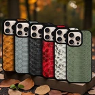 Premium Exotic Python Leather Case for iPhone 16 Pro Max SkinBacker | Luxury