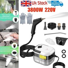 Handheld Steam Cleaner 3800W High Temp Pressurized for Home Car Detailing Clean