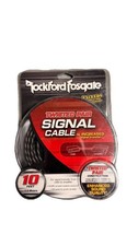 Rockford Fosgate RCA RFI-10 10 ft 2-Channel Twisted RCA Interconnect Cable RFI10