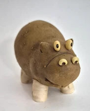 Enesco Home Grown Produce Pals Potato Hippo House Hippo Resin 3" EUC