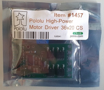 Pololu High-Power Motor Driver 36v20 CS (Pololu item #: 1457)