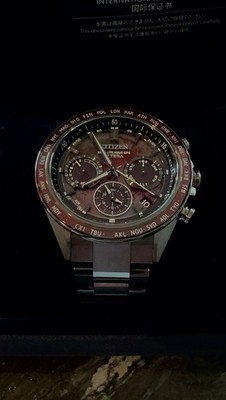 CITIZEN Attesa CC4077-71Z Blood Moon GPS Eco-Drive Limited 1800