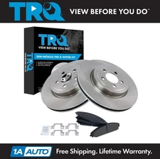 TRQ Front Premium Semi Metallic Brake Pad & Rotor Set for Chrysler Dodge