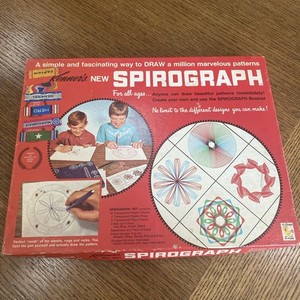 Vintage 1967 #401 Kenner’s New Spirograph Original Box