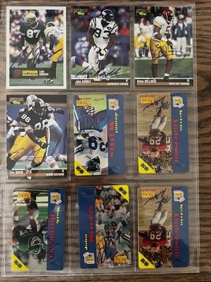 1995 John Randle Pro Line Classic Autograph 2304/2400AP